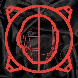 PACK DAFT PUNK - FAN COVER 120 MM