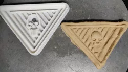 Phantom Belt Ghost Who Walks STL Cookie Cutter