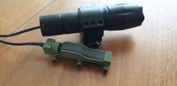 Picatinny cheap chinese pressure switch and cable mount