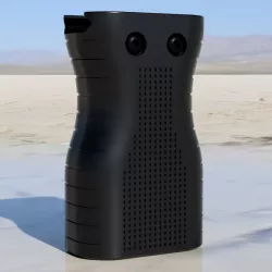 Picatinny Rail Mount Vertical Grip - Short Version