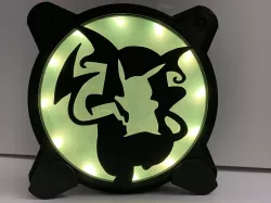 Pikachu pc fan cover