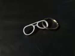 Pilot Aviator Sunglasses Keychain