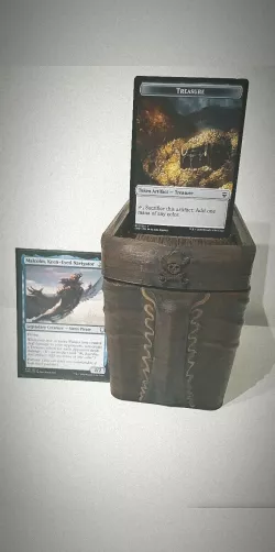 PIRATE DECKBOX MTG MAGIC THE GATHERING - Commander box deck for 100 cards