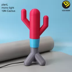 planl light lamp cactus