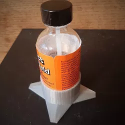 Plastruct Plastic Weld Anti-Tip Bottle Base (will work with 1.5" or 39 mm dia. bottles)