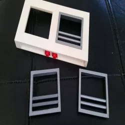 Playmobil System X Barn Window frame with bars