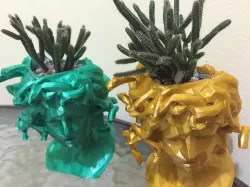 Poly Medusa Planter Pots