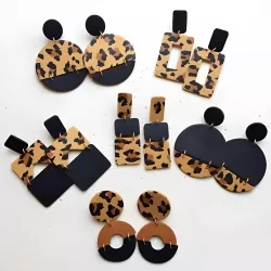 POLYMER CLAY CUTTERS X5 EARRING DESIGNS