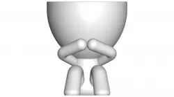 POT GLASS ROBERT WISE I DO NOT SPEAK