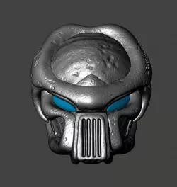 PREDATOR BIOMASK RAM LOST TRIBE WARRIOR HELMET MASK- HI-POLY STL 3D print model