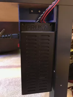 Prusa PSU Cover Delta Logo Turned