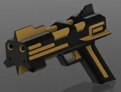 redline pistol of Sonoshee cherry boy hunter