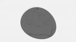Rock Slime Key Ring