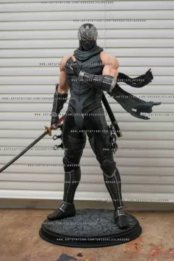 Ryu Hayabusa Ninja Gaiden Fan Art Statue 3d Printable