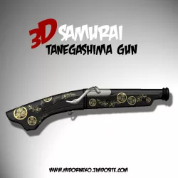 Samurai Tanegashima Gun