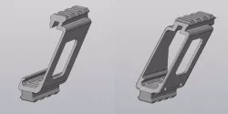 Scope mount base for 1911