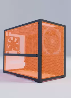 SFF Computer case 14.9L, Mini ITX, 330x175x225