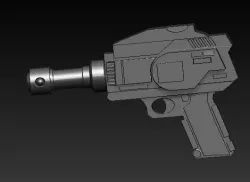 SHAIDER GUN ( fan art only)