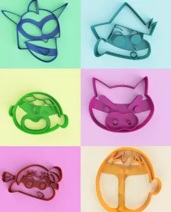 SHIN-CHAN BISCUIT MOULD PACK 2