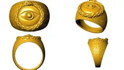 shiva Third eye ring