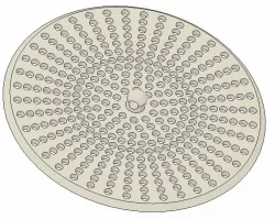 Simple drain cover