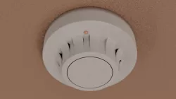 Smoke Alarm 3D Model