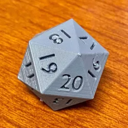 Spindown die (D20)
