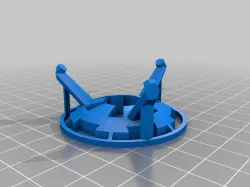 Star Wars Display Stand w/braces