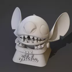Stitch Keycap - DIGITAL FILES FOR 3D PRINTING - KEYCAP FOR MECHANICAL KEYBOARD