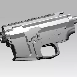 [STL] CUSTOM VFC AEG AR15/M16 RECEIVER SET