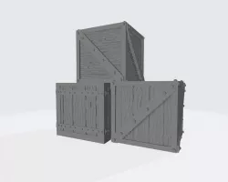 Storage Crates (28mm scaled)