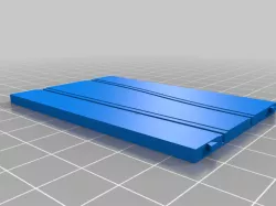 straight-line chicanes (no supports)