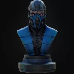 Subzero Bust Mortal Kombat