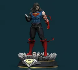 Superman Death Metal comics 1/3 by CG Pyro