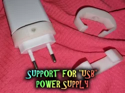 SUPPORT FOR "USB" POWER SUPPLY (EU)