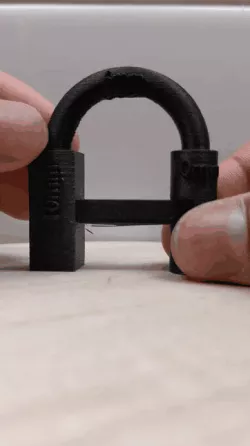 Test Print - Print In Place Swivel