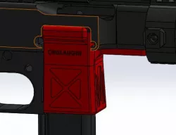 Thompson AEG Magazine Well Airsoft