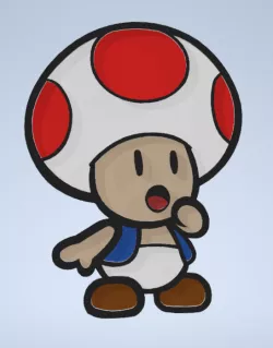 TOAD KEYCHAIN
