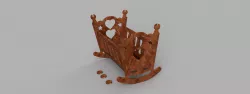 toy cradle bed.