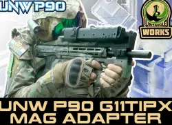 UNW P90 G11TIPX MAG adapter for tippmann TIPX mags