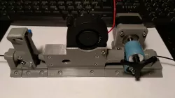 V2 Auto/Manual spool winder, diameter sensor and cooler