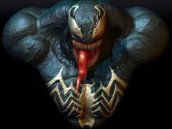 venom bust