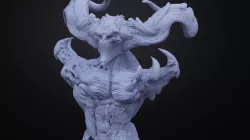 Vortain (Demon Bust)
