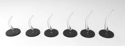 Warhammer 40K Curved Flying Stand 35-40-45-50-55-60mm