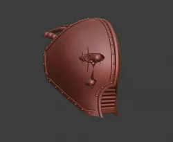 Warlord Mage Titan head - The Weeping King
