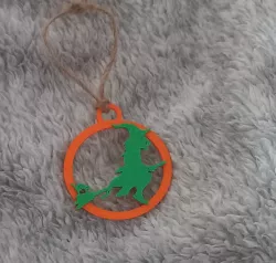 Witch keychain