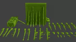 Ww2 US Items and Equipment Pack1