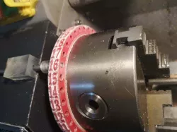 36 degree index for 100mm lathe chuck