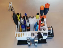 3D Printer Tools Holder with adapter for desktop