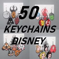 50 Disney Keychains